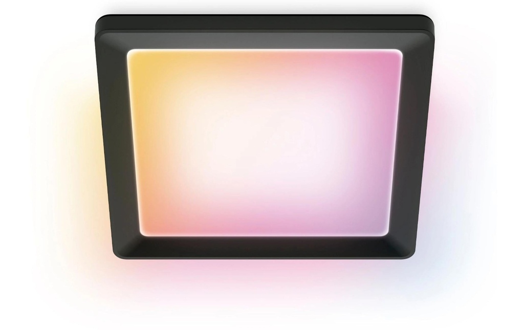 WiZ Luminaire panel carré 17 W noir