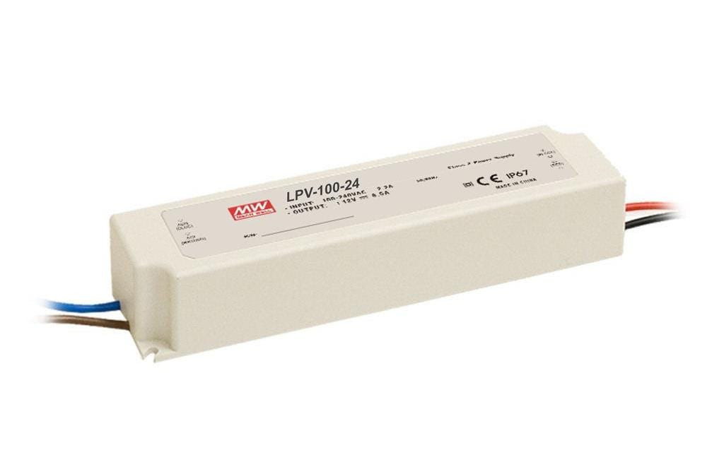 MeanWell Blocs d’alimentation de pilote de LED  100.8 W, 24 V