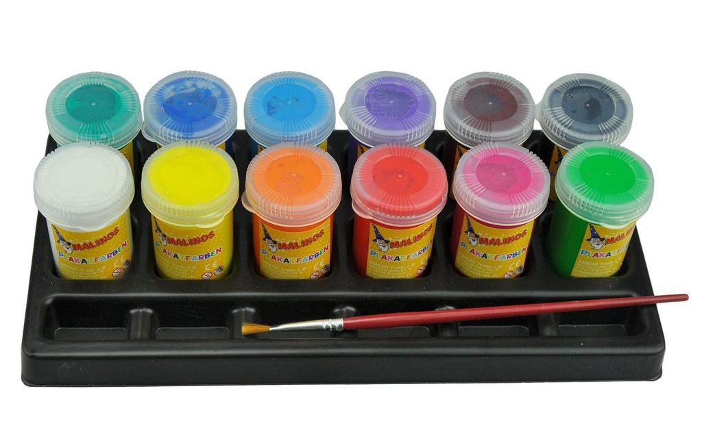 Malinos Peinture à l’eau bus couleur