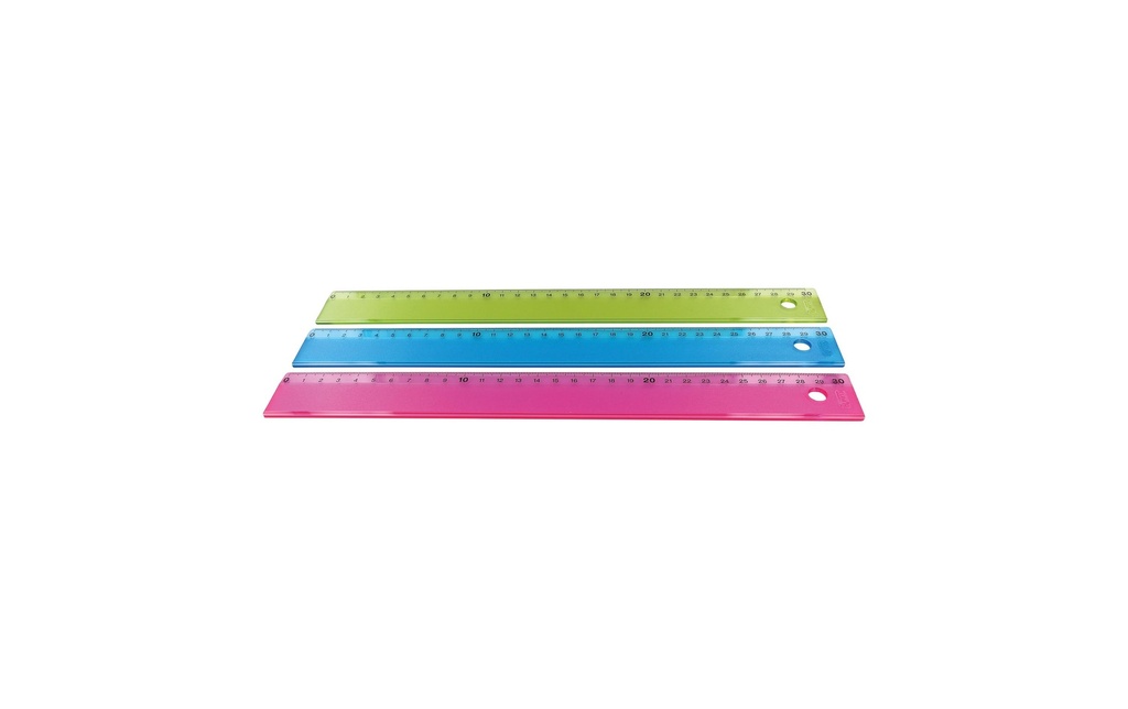KUM Règle plate Ice 30cm