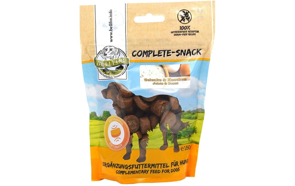 Bellfor Supplément alimentaire pour chiens Friandise complète pour les articulations 150 g