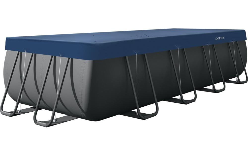 Intex Bâche pour piscine Deluxe tous temps 5.4 m x 2.7 m, bleu foncé