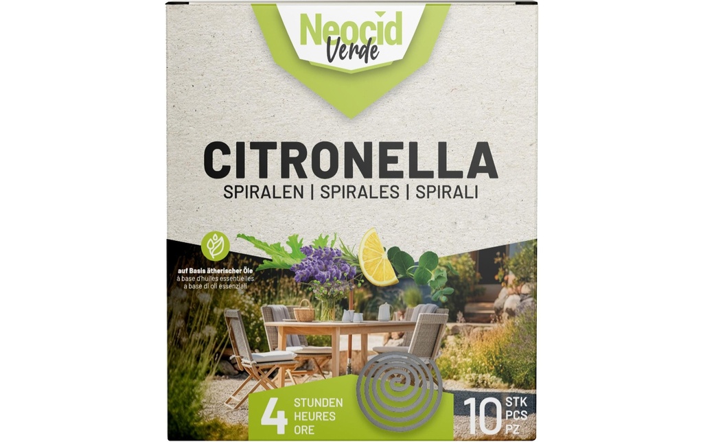 Neocid Expert Spirale anti-moustiques Citronnelle 1 Pièce/s