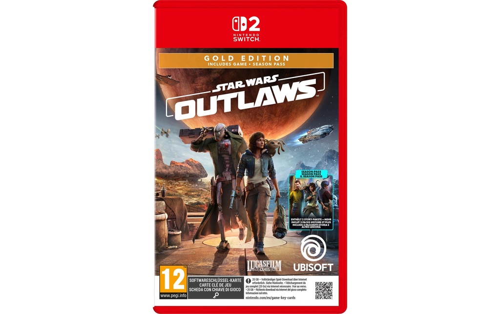 Ubisoft Star Wars Outlaws Gold Edition (Game Key Card)