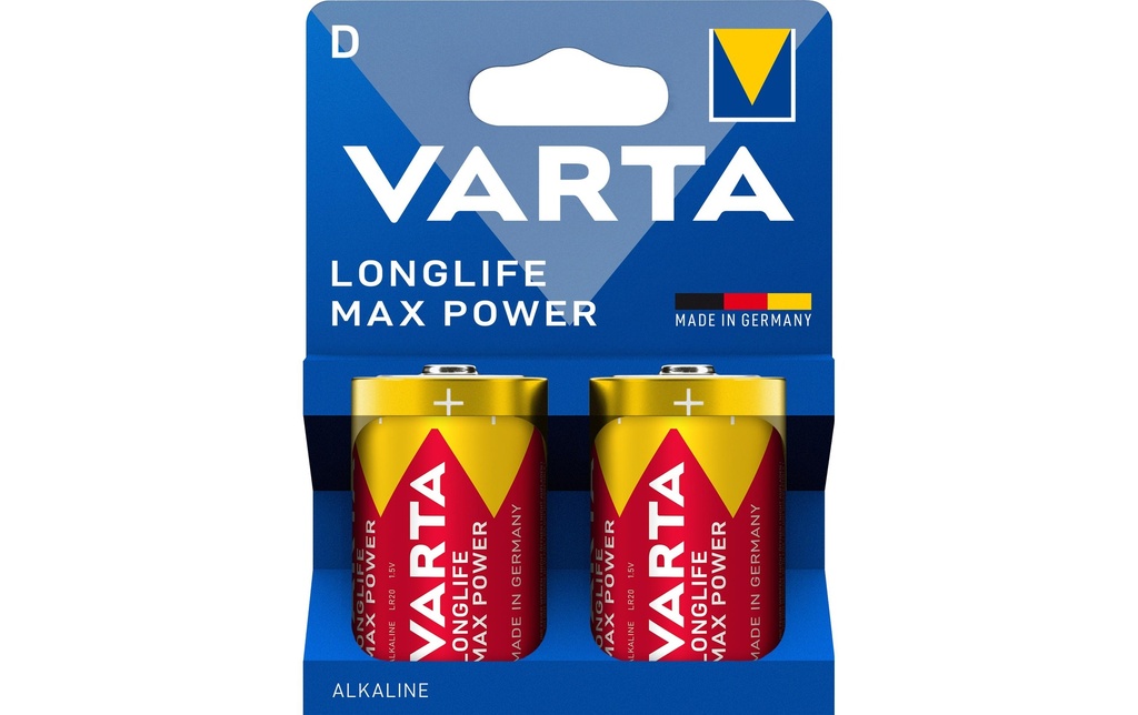 Varta Pile Longlife Max Power D , 2 Pièce/s