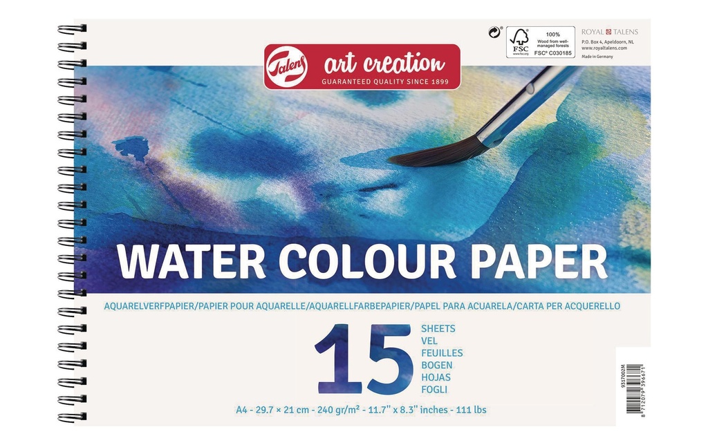 Talens Bloc aquarelle A4 A4