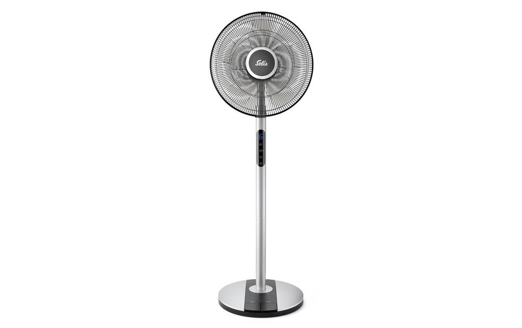 Solis Ventilateur sur pied Step Chill Noir/Argenté
