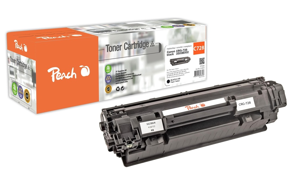 Peach Toner Canon CRG-728 noir