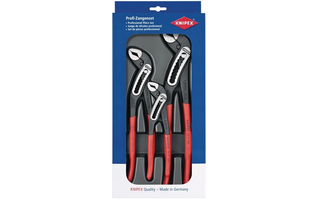 Knipex Jeux de pinces Alligator 3 pièces