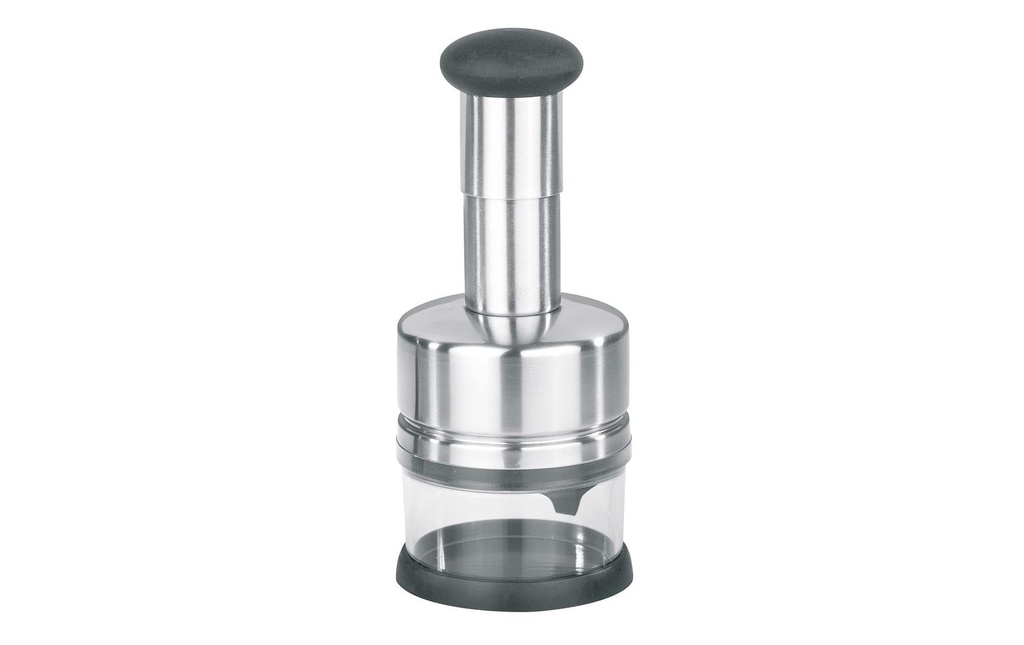 GEFU Hachoir Tritare Transparent/Noir/Argenté