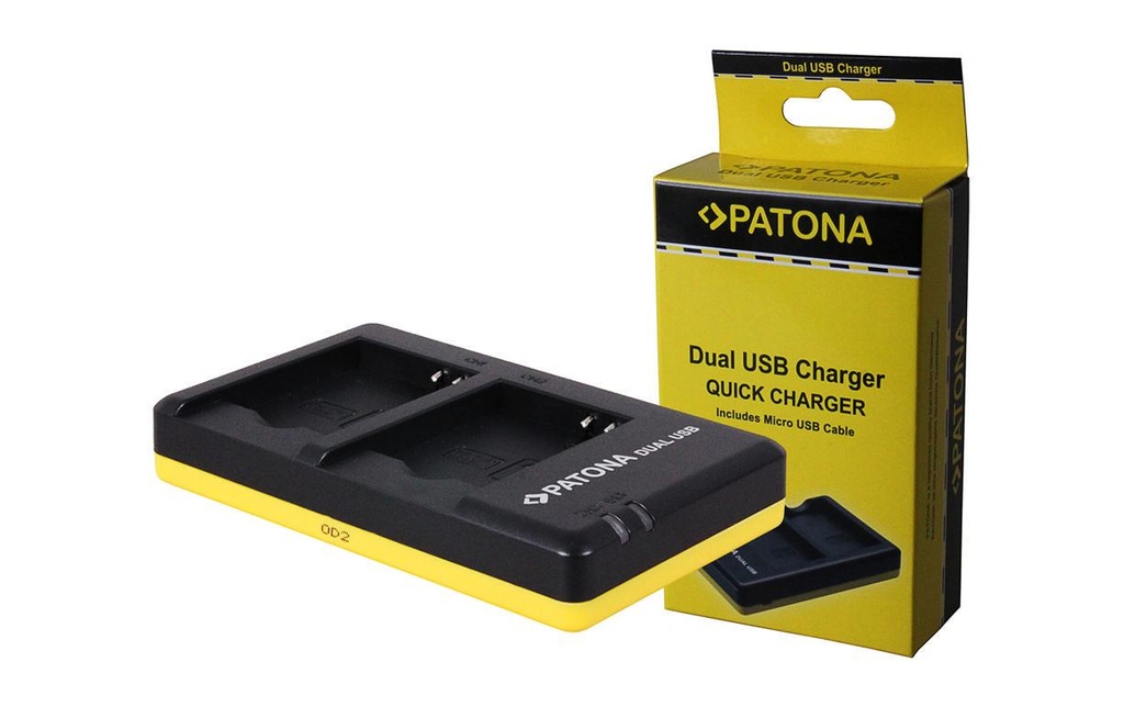Patona Chargeur Dual Panasonic DMW-BCM13