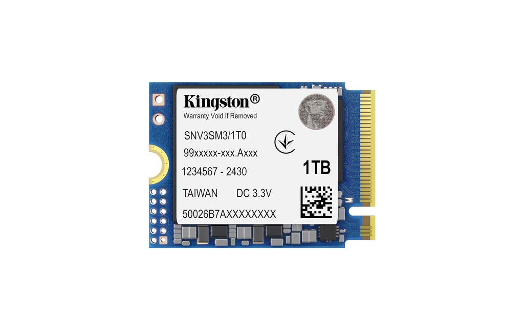 Kingston SSD NV3 1 TB M.2 2230 M.2 NVMe 1024 GB