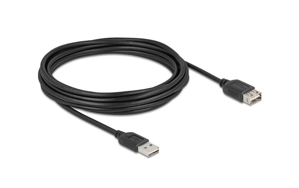 Delock Câble de prolongation USB 2.0 USB-A - USB-A 5 m