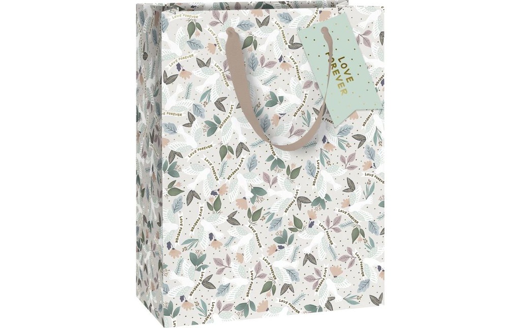 Stewo Sac cadeau Duva 23 x 13 x 30 cm, Gris clair
