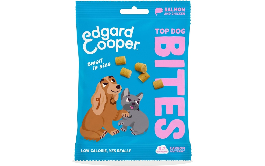 Edgard & Cooper Collation Bites saumon et poulet Small 50 g