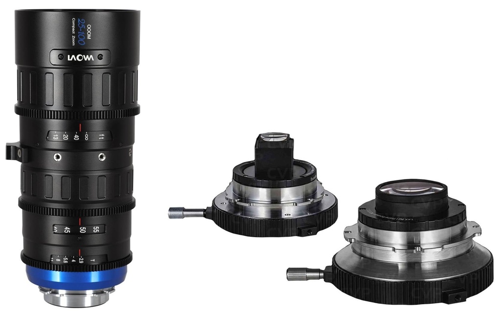 Laowa Objectif zoom OOOM 25-100 mm T/2.9 Cine (Feet) Kit Arri PL