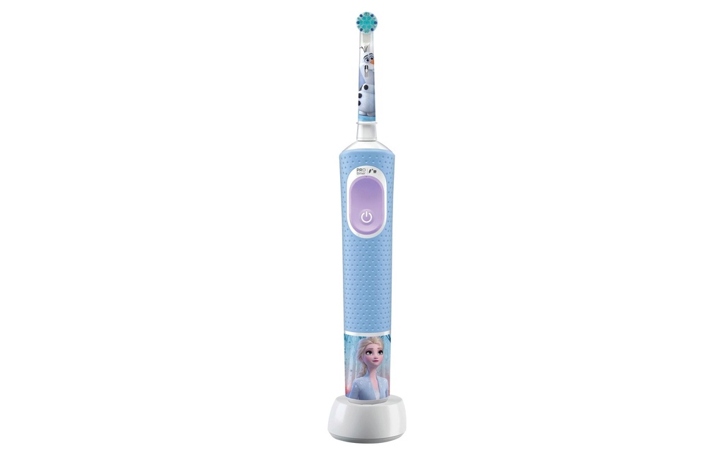 Oral-B Brosse à dents rotative Vitality Pro Kids Frozen Bleu clair