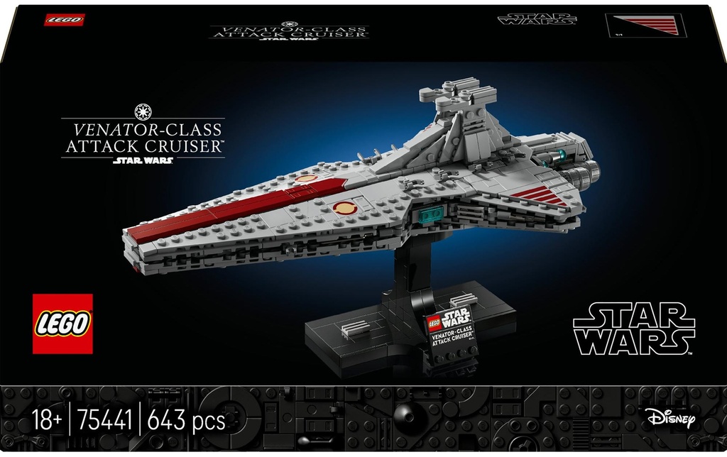 LEGO® Star Wars Le croiseur d’assaut de classe Venator 75441