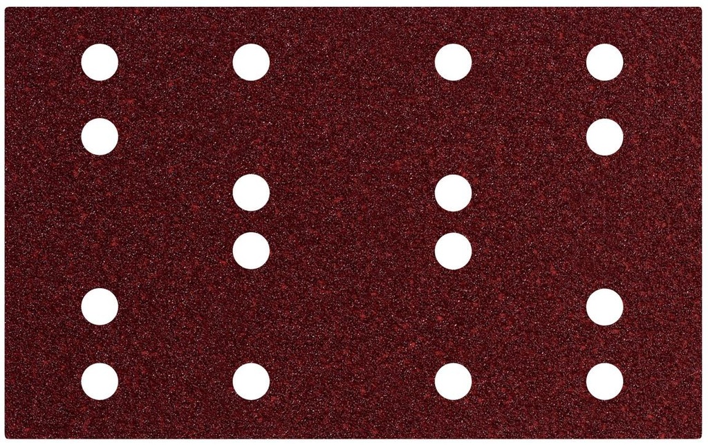 Metabo Feuille abrasive 80 x 133 mm H+M, P 180, 10 pièces