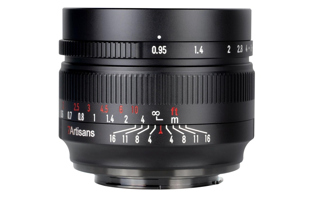 7Artisans Longueur focale fixe 50mm F/0.95 – MFT