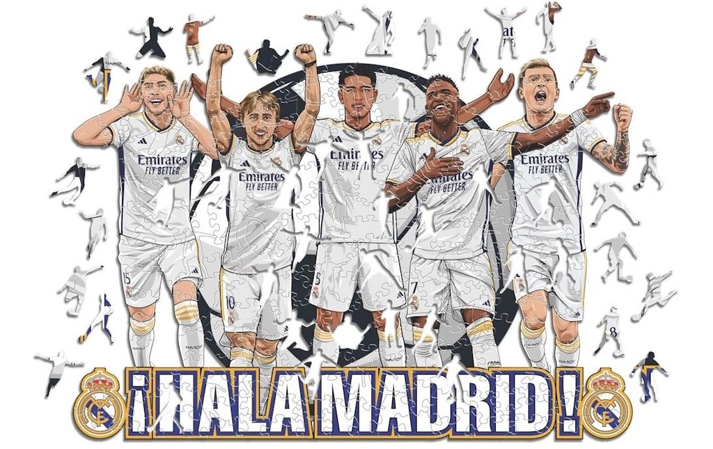 Iconic Puzzle Real Madrid CF - 5 joueurs