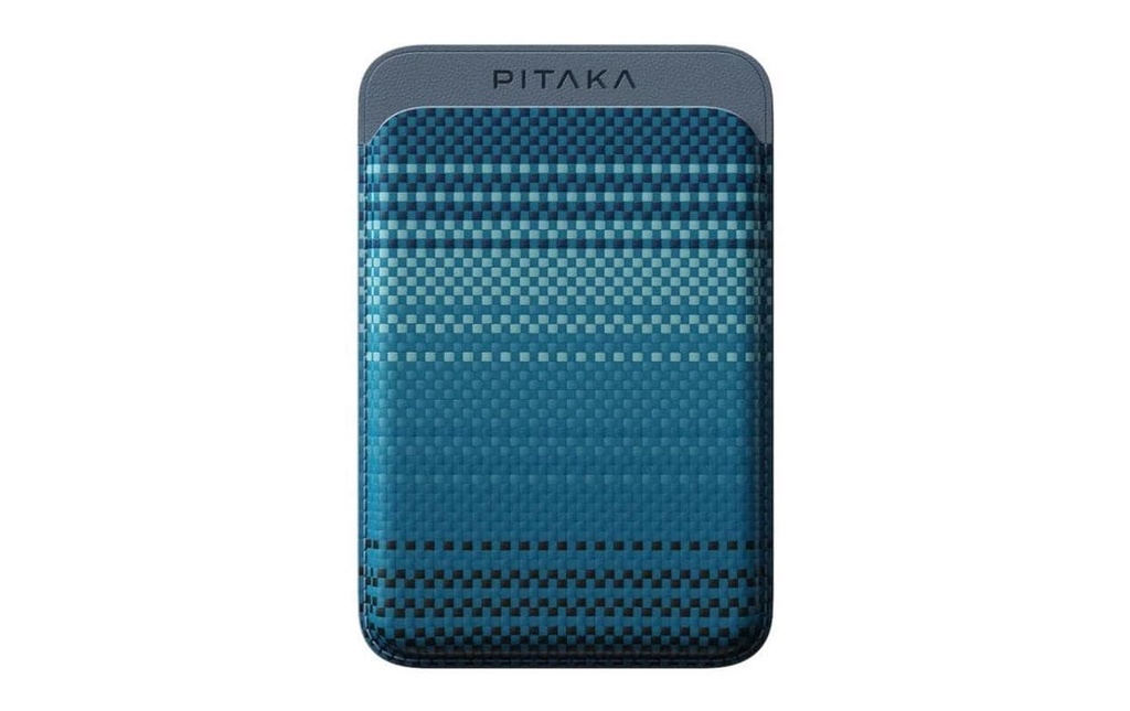 PITAKA Porte-cartes pour 2 cartes MagSafe