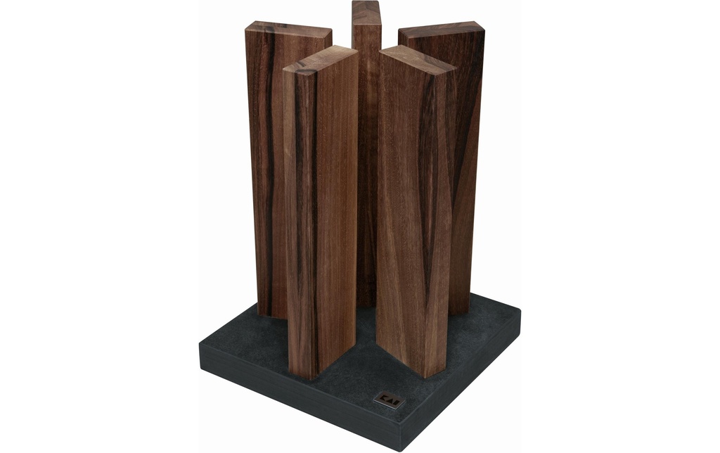 Kai Bloc de couteaux Stonehenge Noyer/Granit