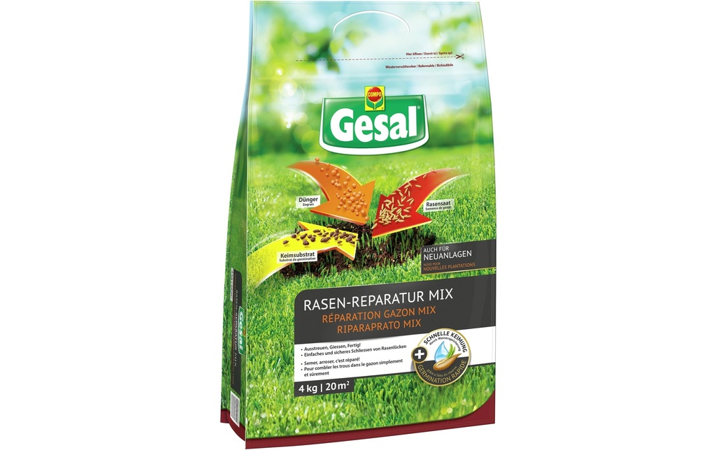 Gesal Réparation du gazon MIX 4 kg