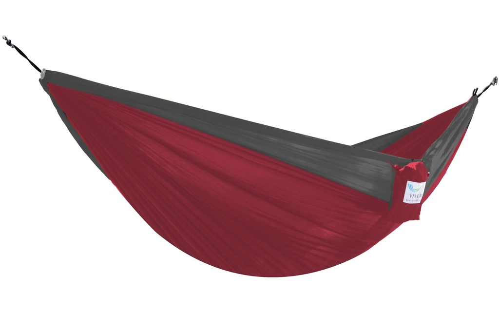 Vivere Hamac double Parachute Hammock Rouge/Gris
