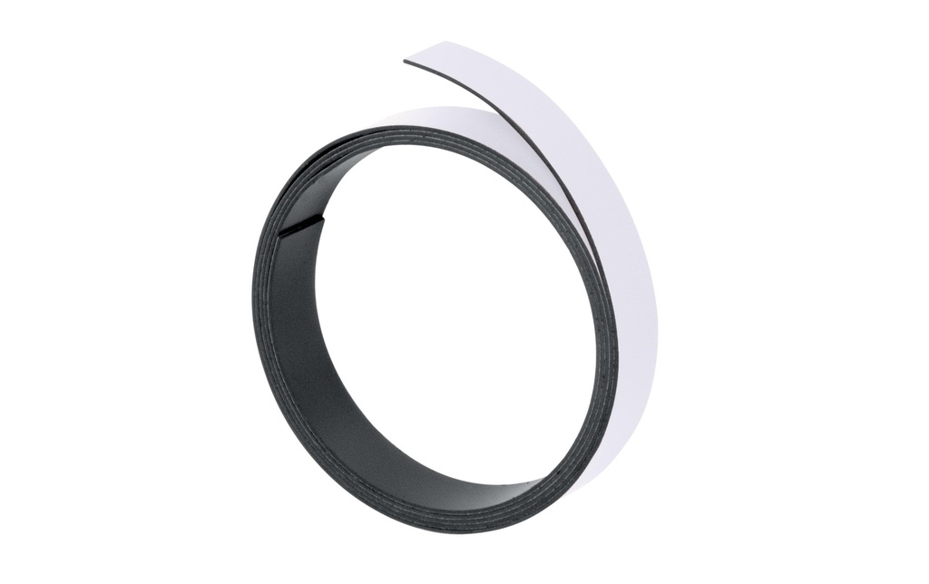 Franken Bande magnétique 15 mm x 1 m, Blanc