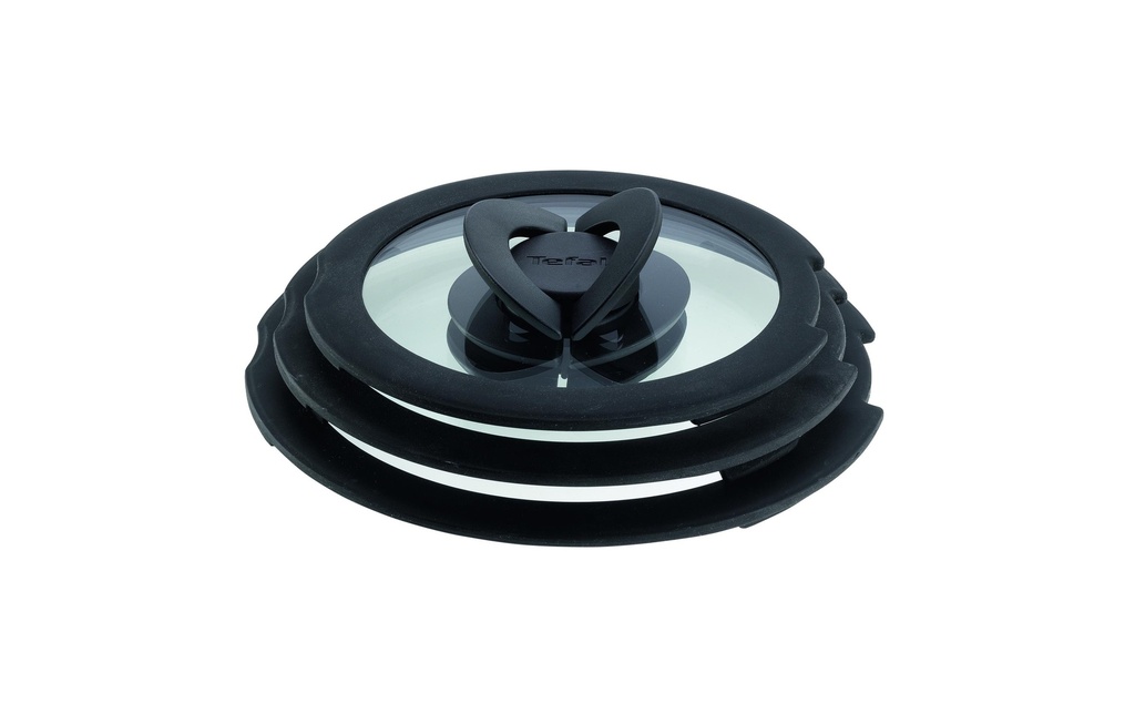 Tefal Set de couvercles en verre Ingenio 3 pièces 16 cm/18 cm/20 cm