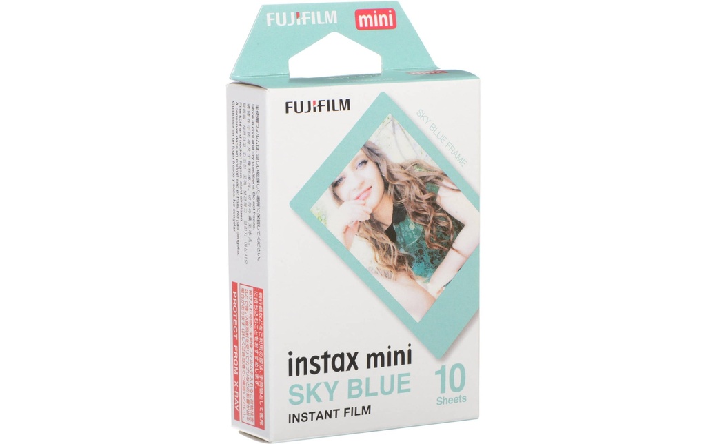 Fujifilm Instax Mini 10 feuilles bleu