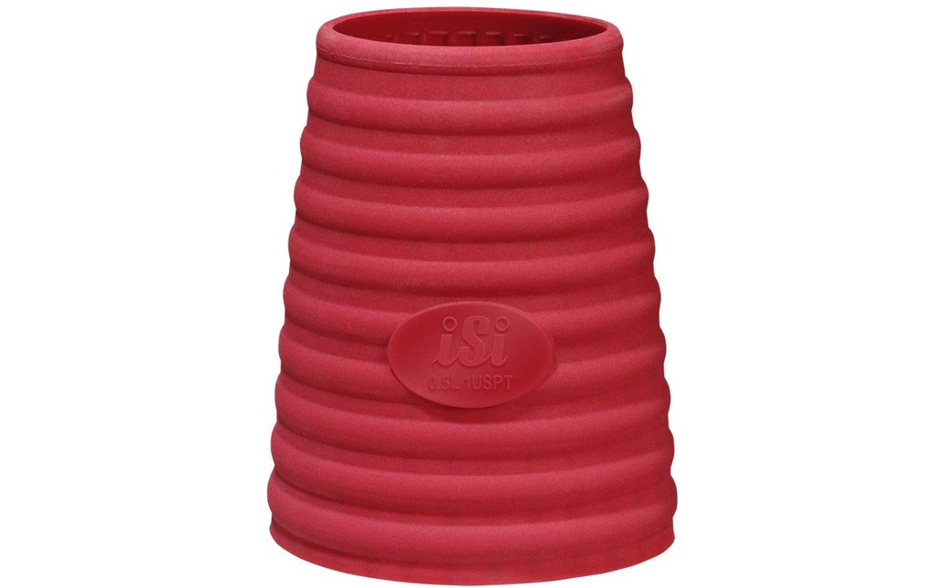 Kisag Protection contre la chaleur pour 1 l Whipper Rouge