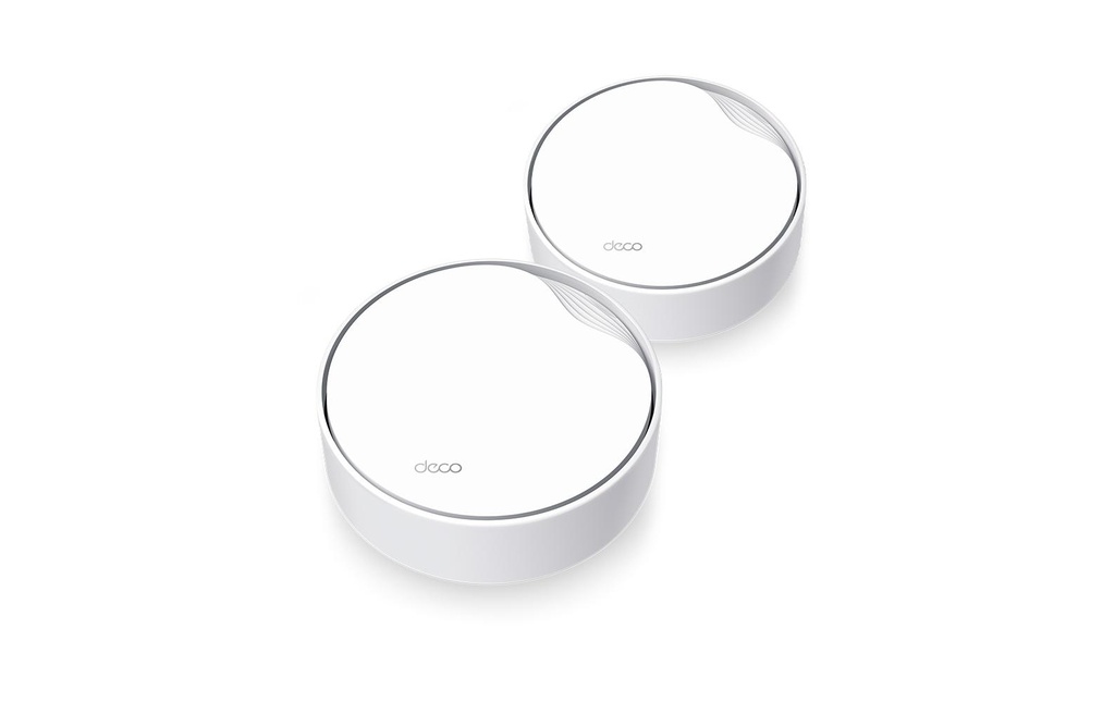 TP-Link Systèmes à mailles Deco X50-PoE Hybrid WiFi-6 avec PoE Lot de 2