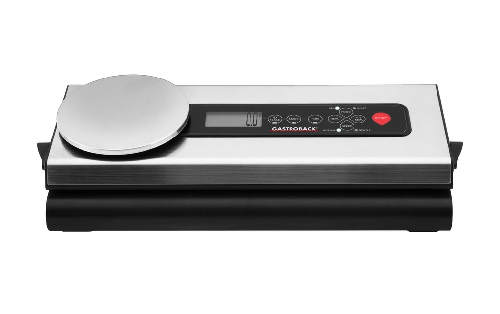 Gastroback Appareil de mise sous vide Design Advanced Scale Argenté