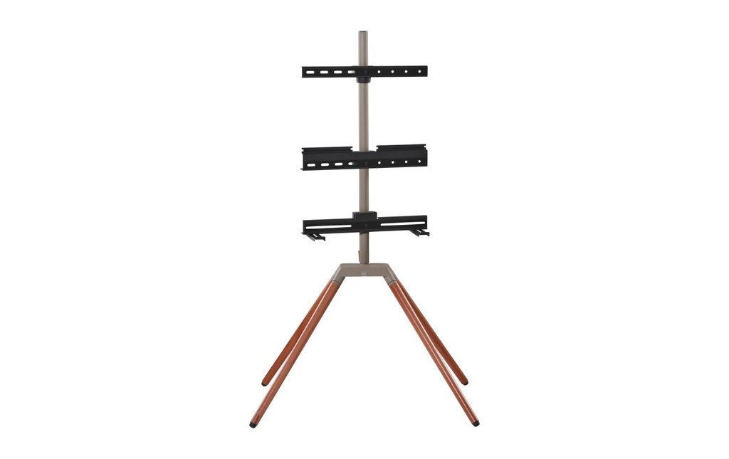 One For All Pied de support Quadpod universel TURN 360 WM7475 Brun foncé