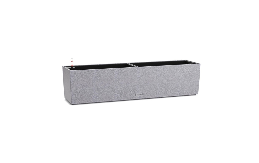 Lechuza Pot de fleur BALCONERA Stone 80 Gris clair