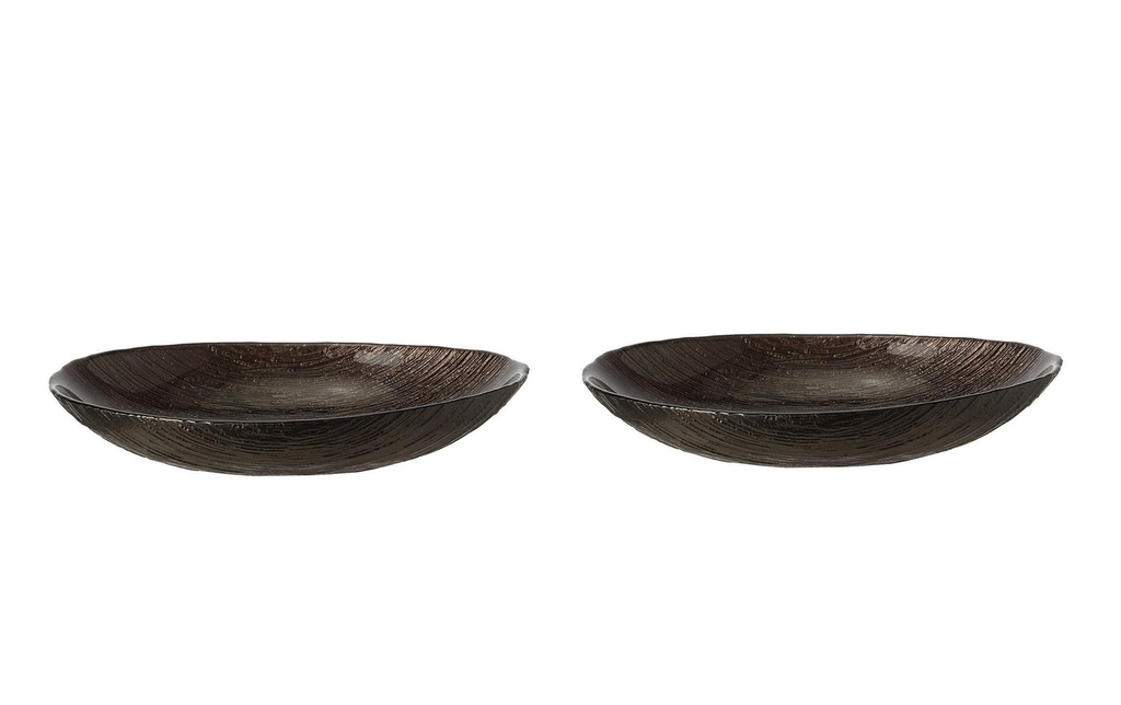 LEONARDO Coupe Como 27 cm, 2 Pièce/s, Brun