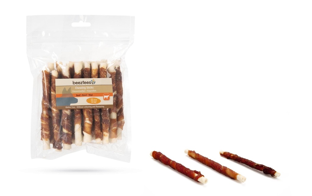 Beeztees Produit à mâcher  Barre à mâcher canard, 20 pièces