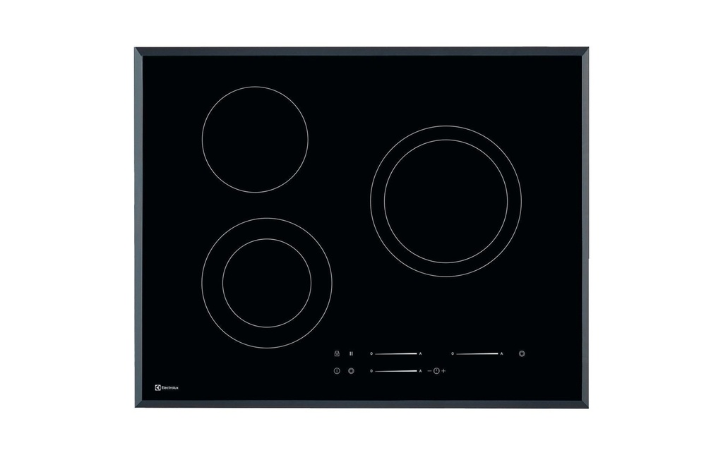 Electrolux Plaque de cuisson en vitrocéramique GK65TSF À plat