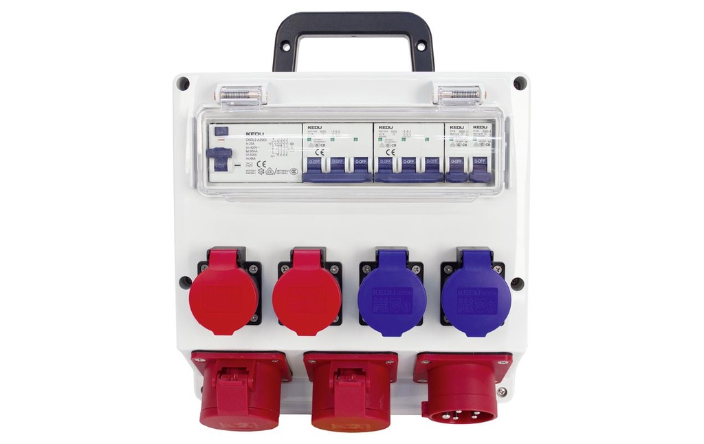 STEFFEN Distributeurs de chantier CEE16/5 16 A IP55 FI