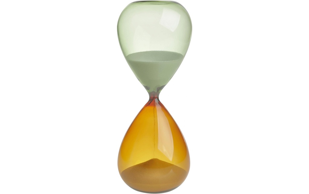 TFA Dostmann Sablier Orange/Vert, 15 minutes