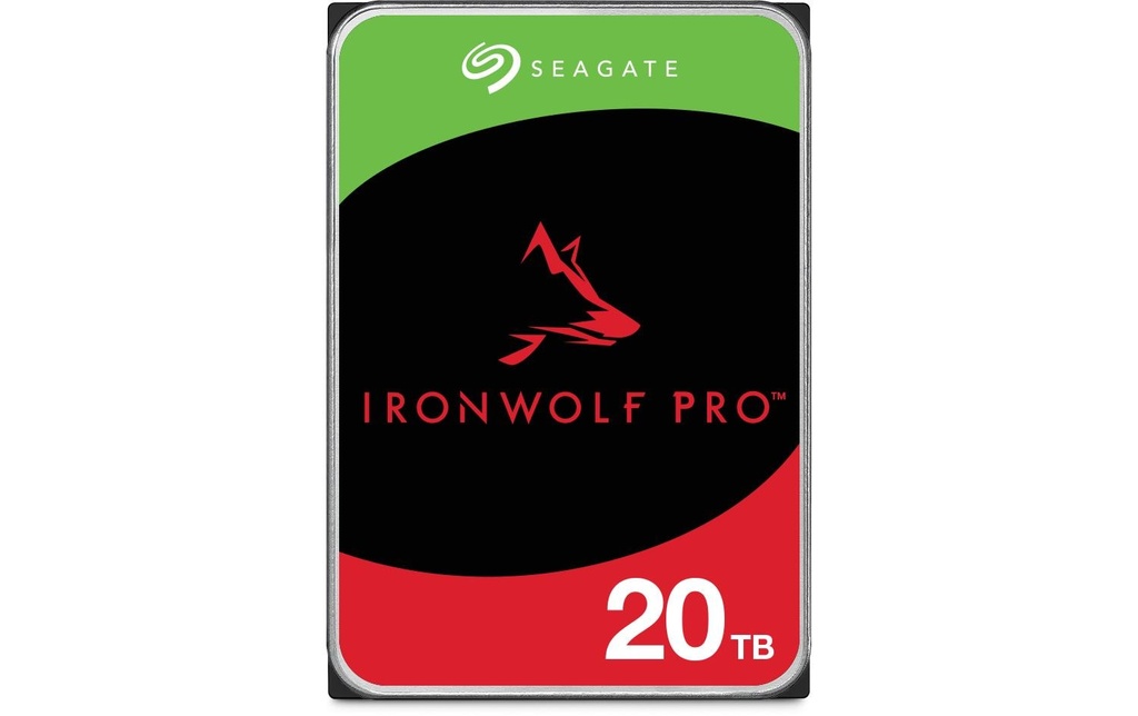 Seagate Disque dur IronWolf Pro 3.5 SATA 20 TB