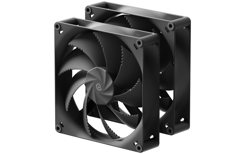 HAVN Ventilateur PC HAVN H18 PWM 180 mm Noir 2 Pièce/s