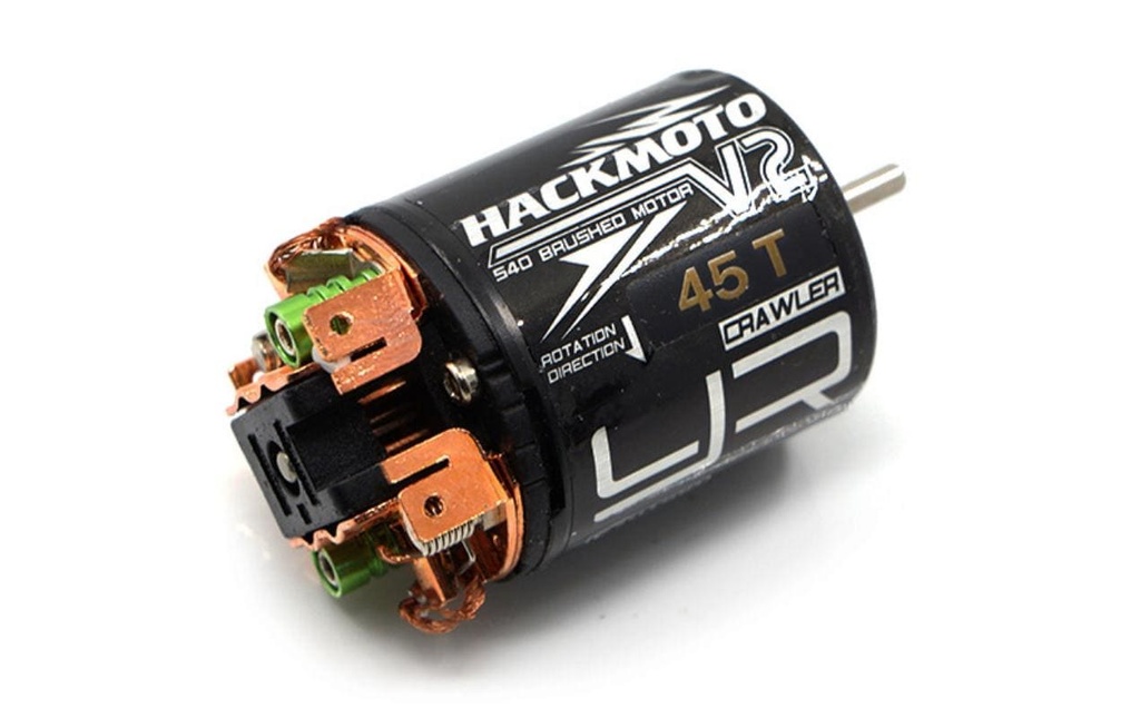 Yeah Racing Moteur à brosses Hackmoto V2 540 45T