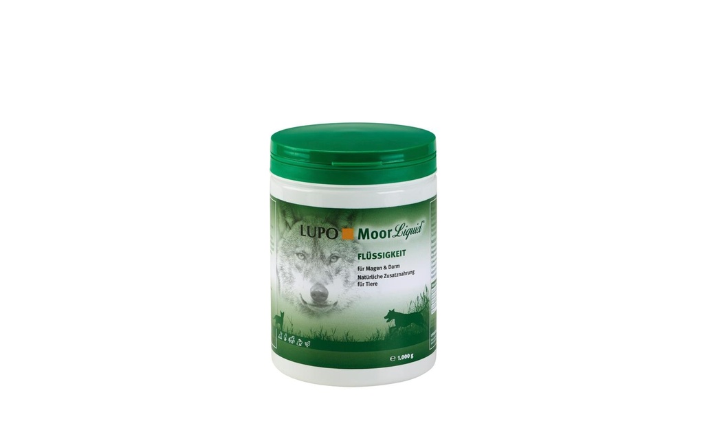 Luposan Supplément alimentaire pour chiens MoorLiquid, 1000 g