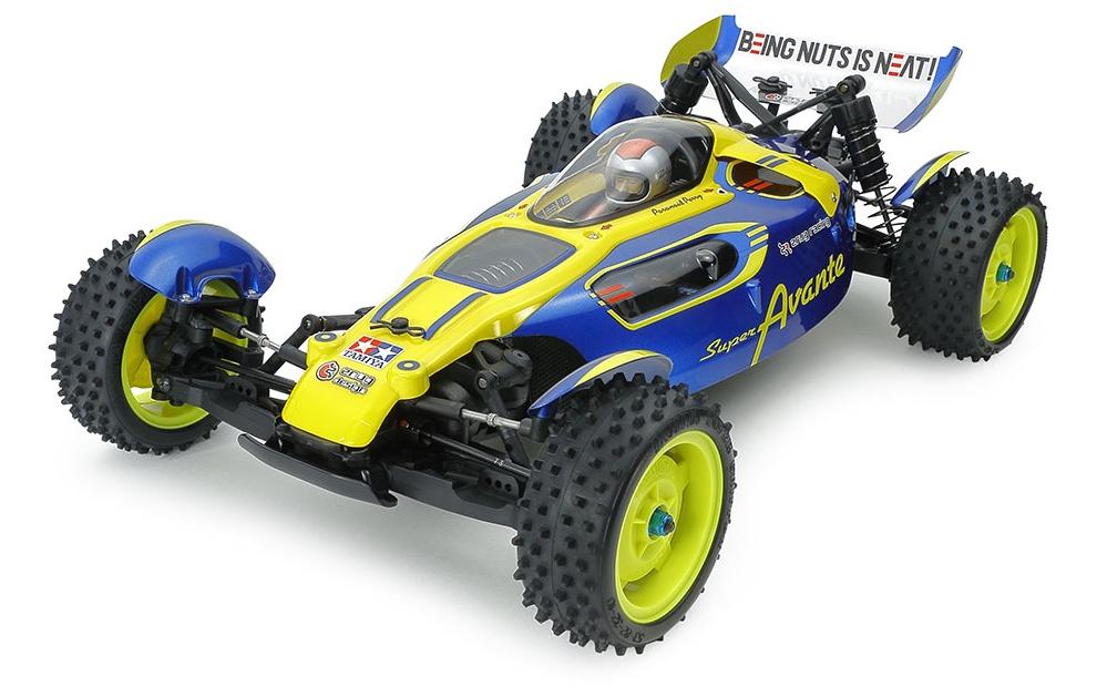 Tamiya Buggy TD4 Super Avante 4WD kit de construction, 1:10