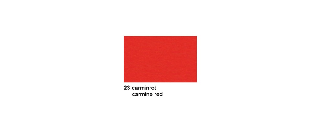 URSUS Papier cartonné 50 x 70 cm Rouge carmin