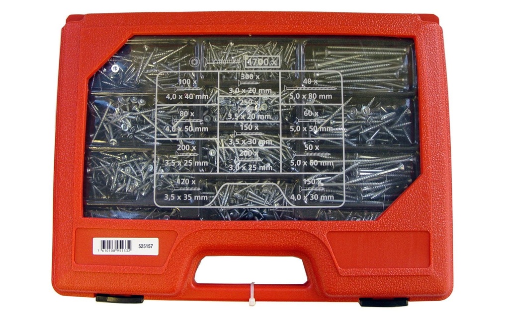 ferronorm Vis universelles Étui, Torx 1700 pièces