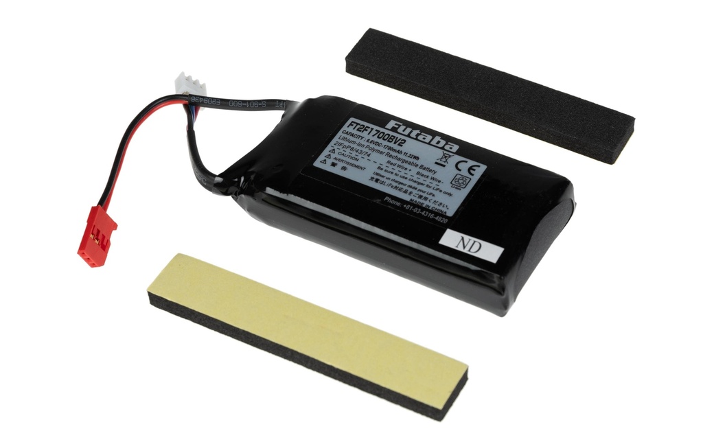 Futaba Batterie RC LiFe 1700 mAh 6,6 V